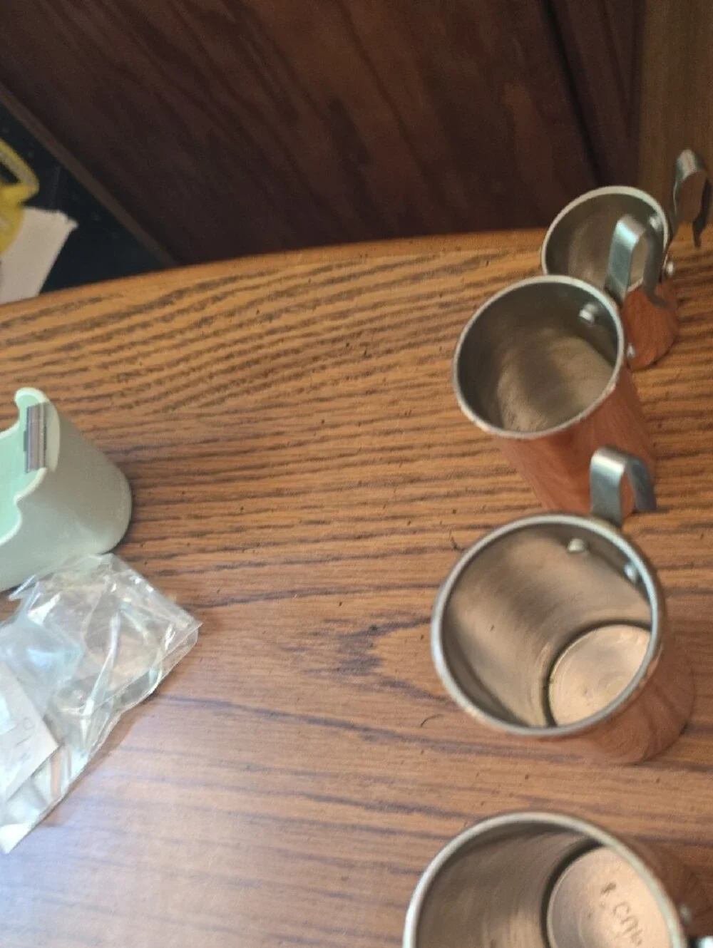 Copper Measuring Cup Set - Copper Finish